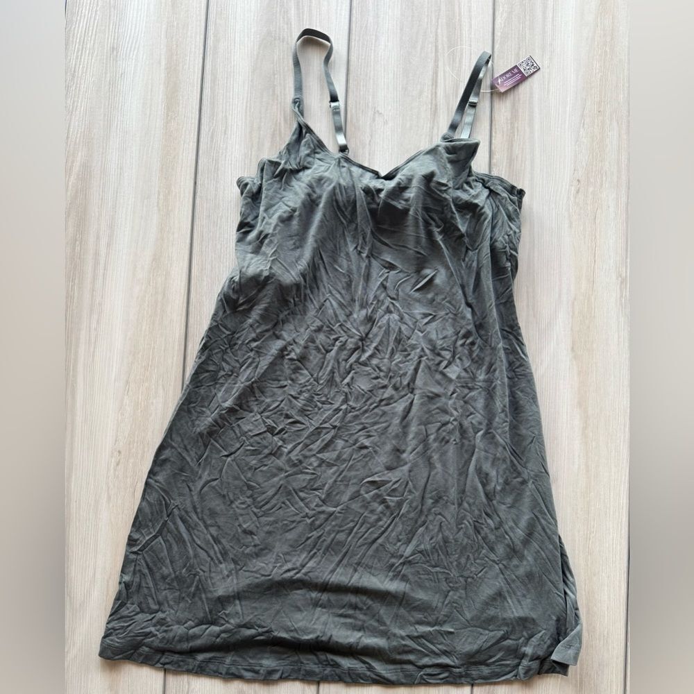 Adore Me The Suzie Slip Grey Medium NWT IN PACKAGE